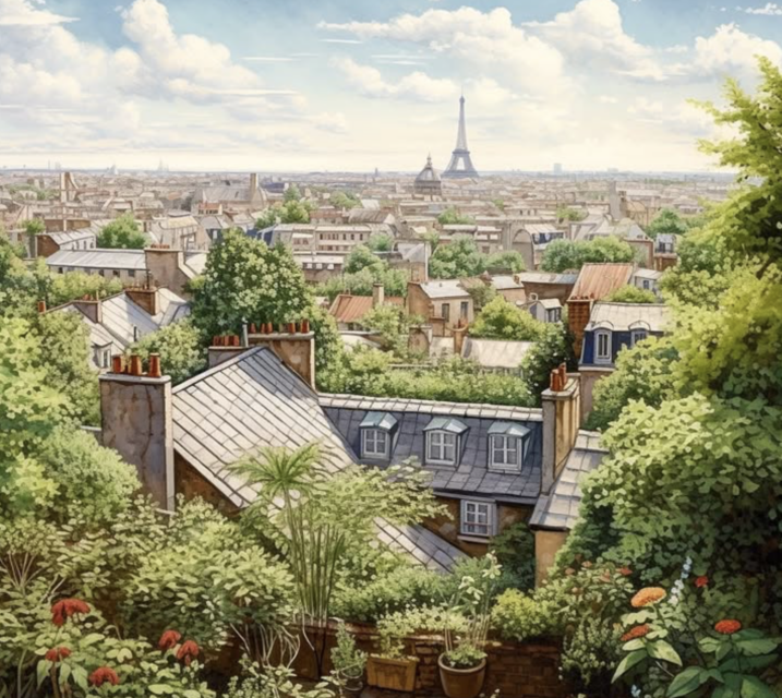 Elevating Paris: Roofscapes’ Vision for a Greener Urban Future